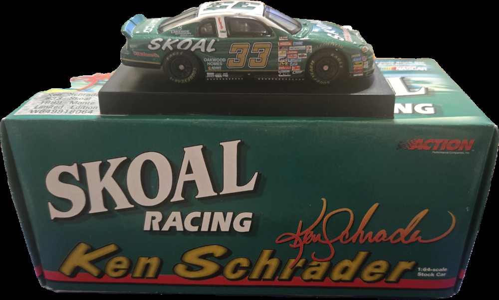 Ken Schrader #33 Skoal 1999 Chevy Monte Carlo Action 1:64 NASCAR Diecast Car
